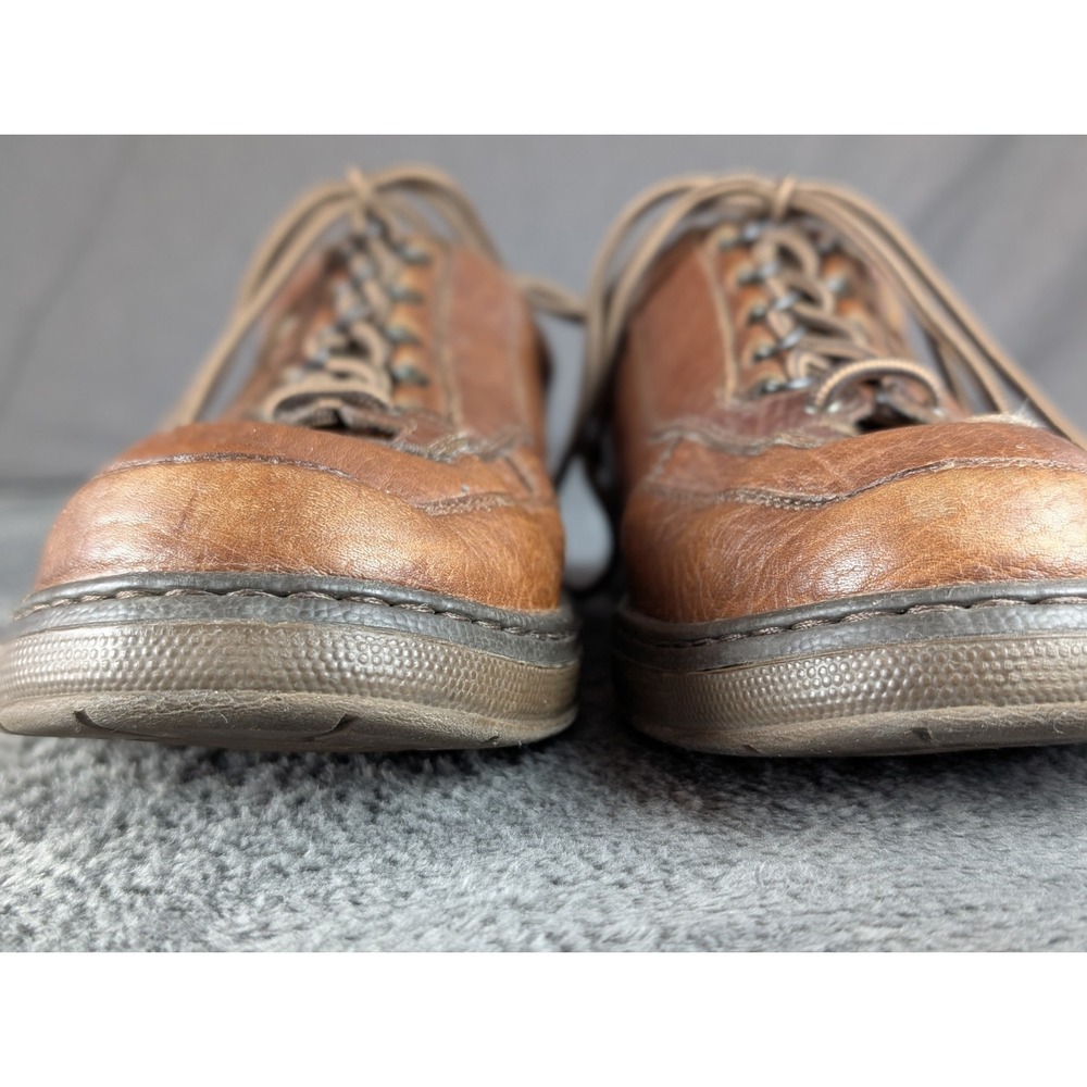 MEPHISTO 'MATCH' MENS BROWN FULL GRAIN LEATHER WALKING SHOES SIZE 11.5 $425 - Picture 3 of 14